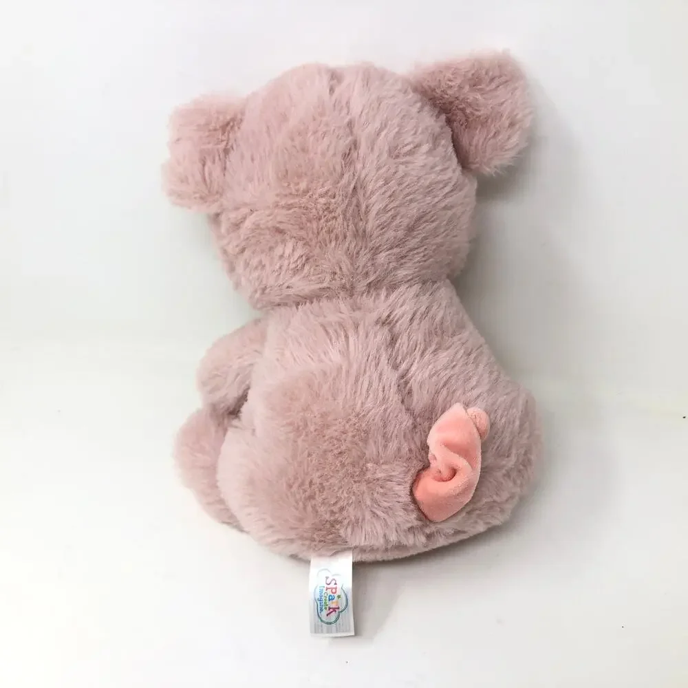 Spark Create‎ Imagine Pig Plush Rattle Crinkle Corduroy Ears 9